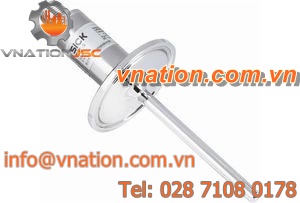 Pt100 temperature sensor / stainless steel / for hygienic applications