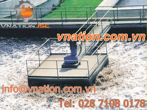 surface aerator / for wastewater treatment