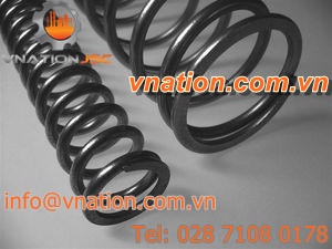 compression spring / round-wire / for heavy loads
