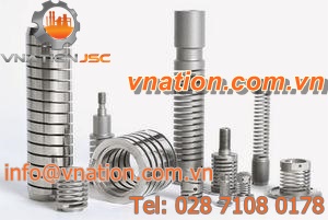 compression spring / cylindrical / shafts / precision