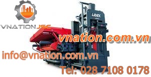 vertical baling press / top-loading / scrap