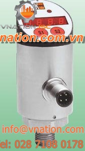 electronic pressure switch / for gas / digital