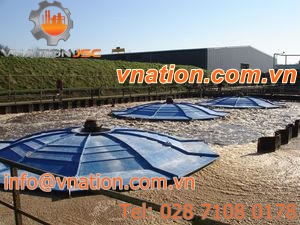 membrane aerator / surface / fine bubble / for wastewater treatment