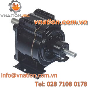 helical gear reducer / coaxial / three-stage / dual-stage