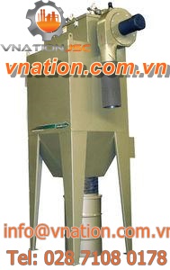 cartridge dust collector / reverse air cleaning / for shot blasting machines / industrial