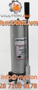 grease pump / manual / piston / vertical