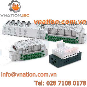 pilot-operated solenoid valve / air / 3-way / 4-way