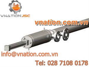 shell and tube heat exchanger / scraped surface / liquid/liquid / stainless steel