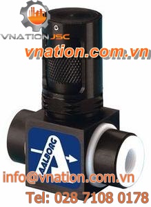 needle valve / metering / for air / for gas