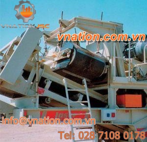 overband separator / electro-magnetic / particle / industrial
