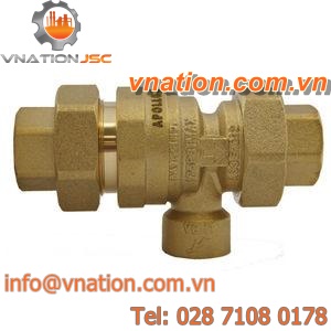 backflow check valve / brass