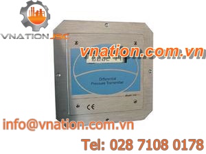 low-differential pressure transmitter / stainless steel