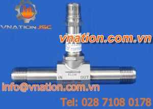 turbine flow meter / for liquids / in-line / high-pressure