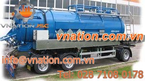 truck-mounted cistern / trailerable / transport / metal