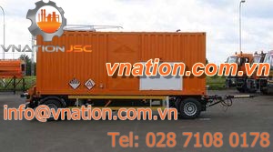 mobile tank / trailerable / warming / storage