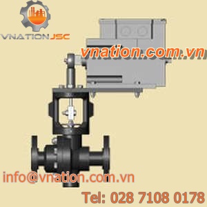 sliding gate valve / electrically-operated / regulating / control