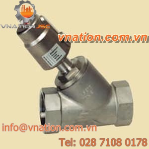 ball valve / regulating / corner / compact