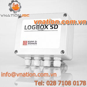 temperature data-logger / programmable / RS-232C / for meteorological sensors
