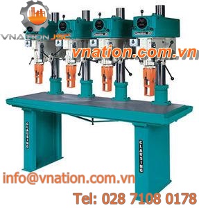 radial drill / electric / variable-speed / multi-spindle
