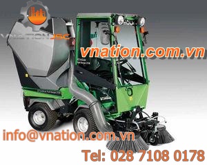 gasoline suction sweeper / street