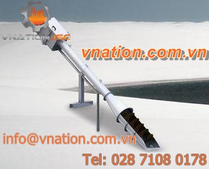 screw screener / solid/liquid / for wastewater treatment / self-cleaning
