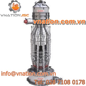 melting furnace / preheating / tubular / electric