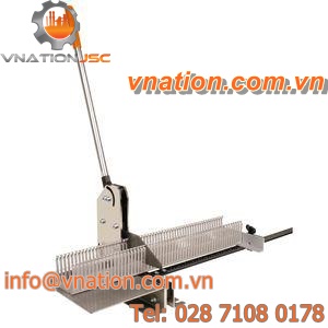 manual lever shear / wiring duct