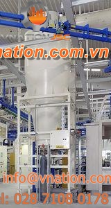 cyclone separator / particle / industrial