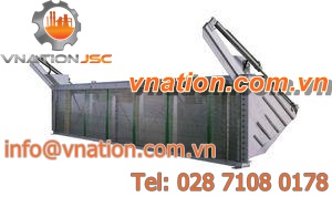 woven screener / for bulk materials / for wastewater treatment