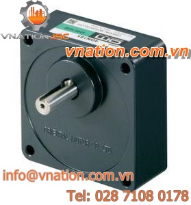 spur pinion gear reducer / parallel-shaft / low-noise / for asynchronous motors