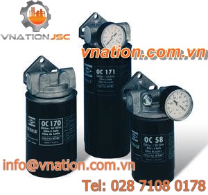 hydraulic filter / compact / suction / pressure