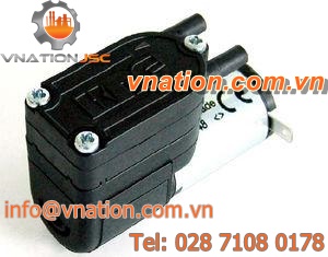 diaphragm vacuum pump / lubricated / single-stage / miniature