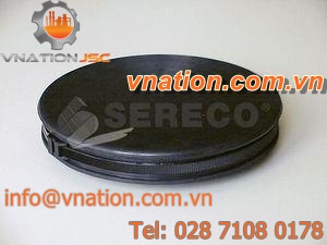circular air diffuser / floor-mounted