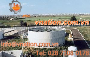 motorized dispenser / water / trickling filter