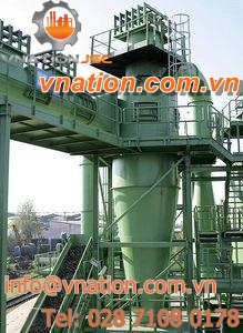 centrifugal separator / cyclone / particle / for solids