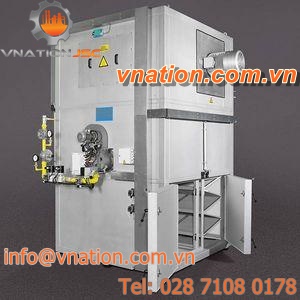 fluidized bed dryer / continuous / with belt conveyor