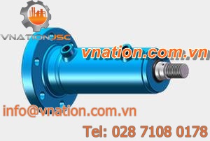 hydraulic cylinder / double-acting / flange