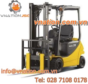 forklift truck with combustion engine / electric / ride-on / handling