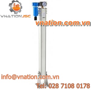 adsorber / activated carbon / for compressed air