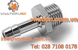 hydraulic adapter / for hose / male hose