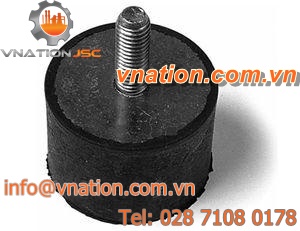 shock damper / visco-elastic / for rubber