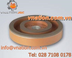 double-disc grinding wheel / cylindrical / diamond / cutting