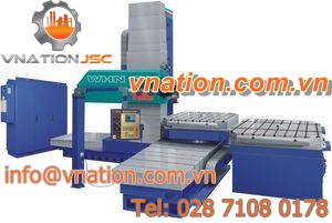 CNC boring mill / horizontal / 5-axis / rotating table