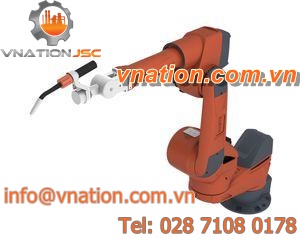 articulated robot / 7-axis / MIG-MAG welding / handling