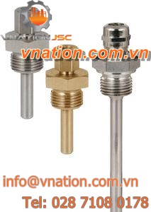 thermocouple temperature probe / resistance / threaded