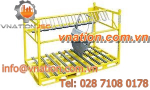 metal pallet / Euro / for car door panels / transport