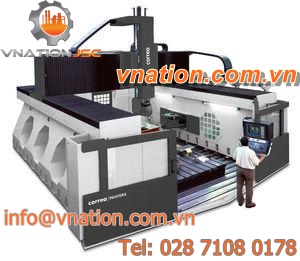 CNC machining center / 3-axis / universal / bridge