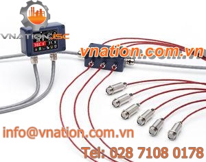 temperature monitoring system / infrared / multi-channel / alarm