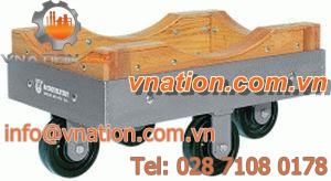 wood veneer dolly / metal / heavy-duty
