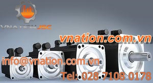 AC servomotor / synchronous / permanent magnet / compact
